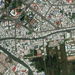 Cà Mau map(satellite map)