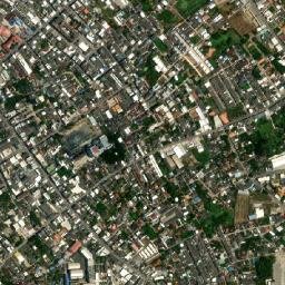 Surat Thani map(satellite map)