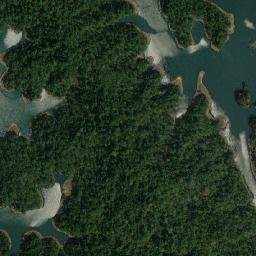 Amphoe Ban Takhun map(satellite map)