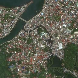 Tandag map(satellite map)