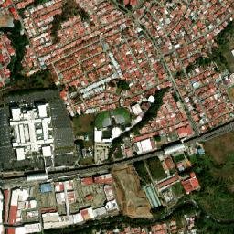 Juan Díaz map(satellite map)