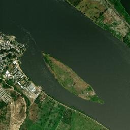 El Peñón map(satellite map)