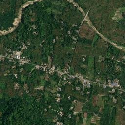 Amphoe Sichon map(satellite map)