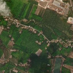 Amphoe Ban Na Doem map(satellite map)