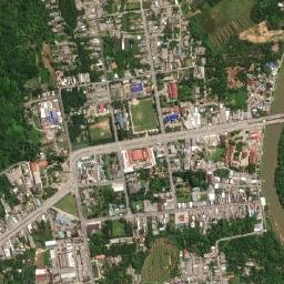 Amphoe Takua Pa map(satellite map)