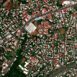 El Coco map(satellite map)