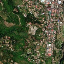 Bajo Boquete map(satellite map)