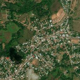 Lídice map(satellite map)