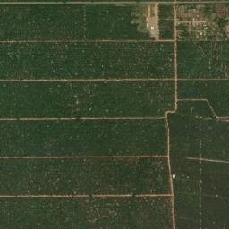 Amphoe Khian Sa map(satellite map)