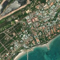 Côn Sơn map(satellite map)