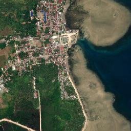 Lianga map(satellite map)