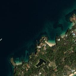 Contadora map(satellite map)