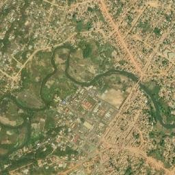 Gueckedou map(satellite map)