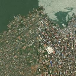 Freetown map(satellite map)