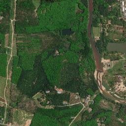 Amphoe Mueang Phangnga map(satellite map)