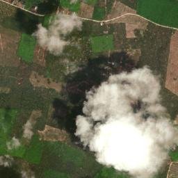 Amphoe Chai Buri map(satellite map)