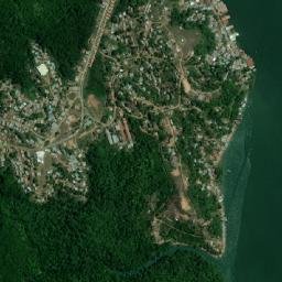 La Palma map(satellite map)