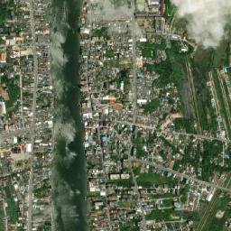 Pak Phanang map(satellite map)