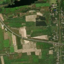 Amphoe Phra Phrom map(satellite map)