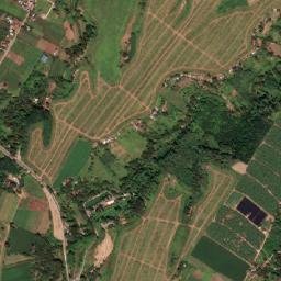 La Fortuna map(satellite map)