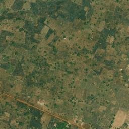 Krachi Nchumuru map(satellite map)