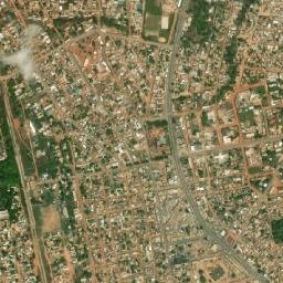 Katiola map(satellite map)