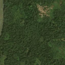 Kailahun District map(satellite map)