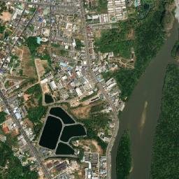 Krabi map(satellite map)