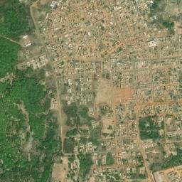 Mankono map(satellite map)