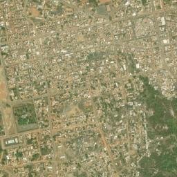 Séguéla map(satellite map)