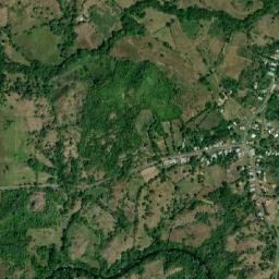 Llano de La Cruz map(satellite map)