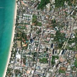 Patong map(satellite map)