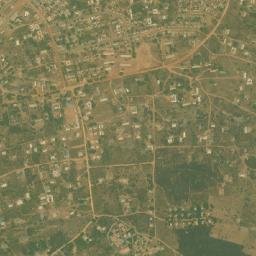 Kete Krachi map(satellite map)
