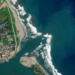 Cateel map(satellite map)
