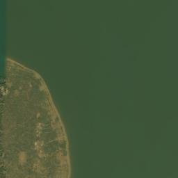 Krachi East map(satellite map)