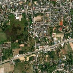 Amphoe Mueang Phatthalung map(satellite map)