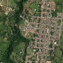 Chinácota map(satellite map)