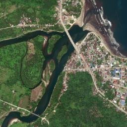 Baganga map(satellite map)