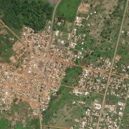Sakassou map(satellite map)