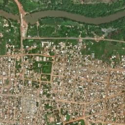 Zuénoula map(satellite map)