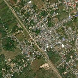 Amphoe Bang Kaeo map(satellite map)