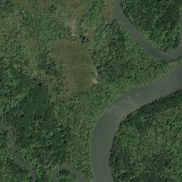 Amphoe Kantang map(satellite map)