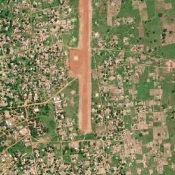 Paoua map(satellite map)
