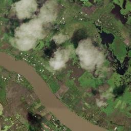 Bongued map(satellite map)