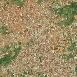 Mampong map(satellite map)
