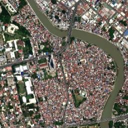 Davao City map(satellite map)
