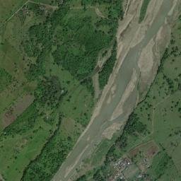Cubará map(satellite map)