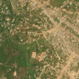 Gbarnga map(satellite map)