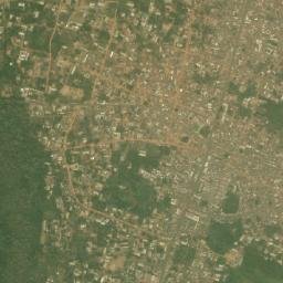 Kpandu map(satellite map)