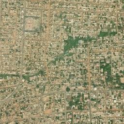 Bouaflé map(satellite map)